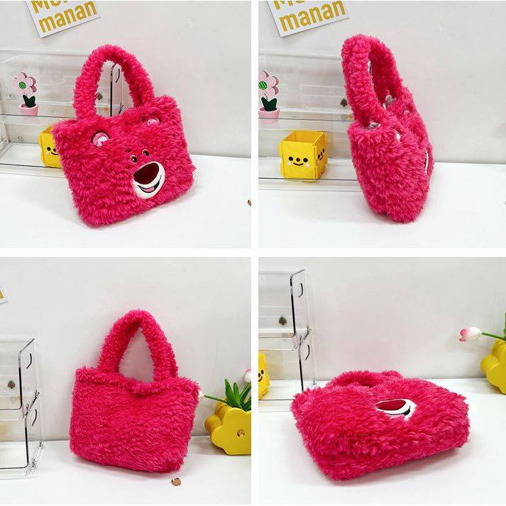 Túi Xách Cỡ Lớn Họa Tiết Toy Story Lotso Stellalou Linaell Alien Dễ Thương Thời Trang Cho Bé Gái Ag1