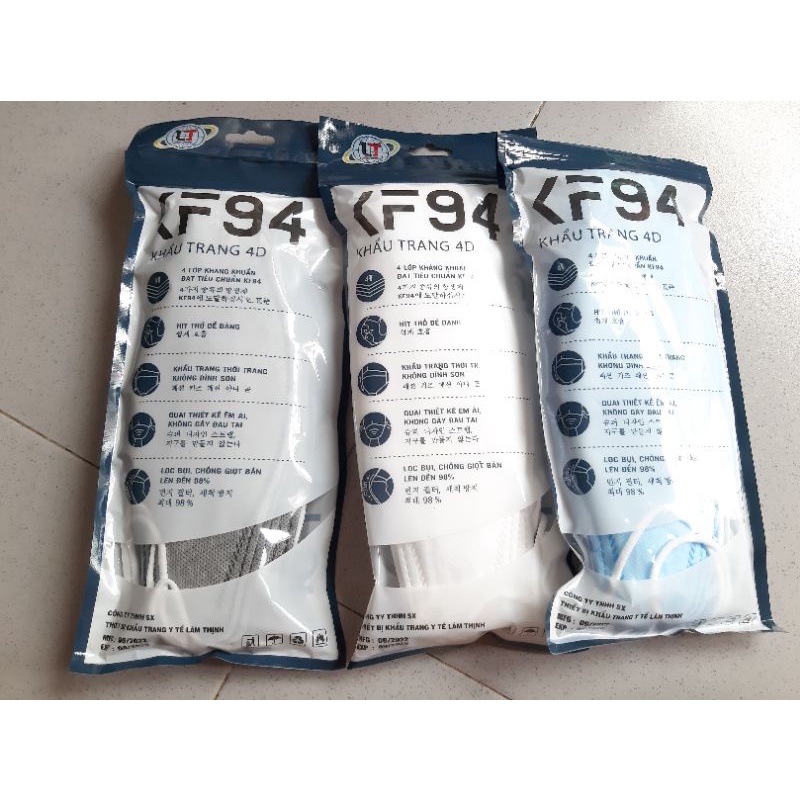 Gói 10 cái khẩu trang KF94