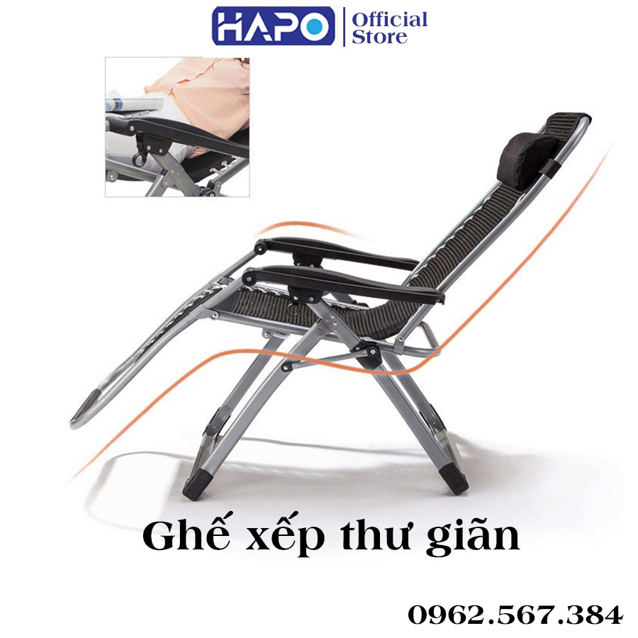 Ghế xếp thư giãn gấp gọn đa năng thông minh.Ghế thư giãn gấp gọn đọc sách thông minh