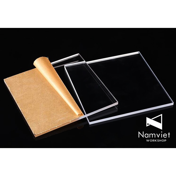 Mica tấm 🔥CAO CẤP🔥 trong suốt bỏ vào khung ảnh, trang trí, làm mô hình, hồ cá...