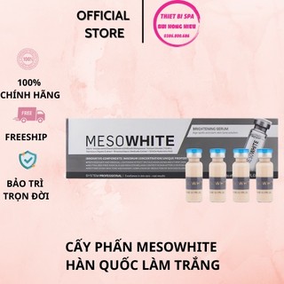  CẤY PHẤN MESOWHITE HÀN QUỐC LÀM TRẮNG, CẤP ẨM CHO LÀN DA TRẮNG HOÀN HẢO