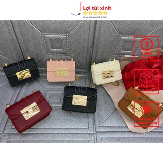 Túi đeo chéo đeo vai mini da mềm siêu xinh cho các bạn nữ