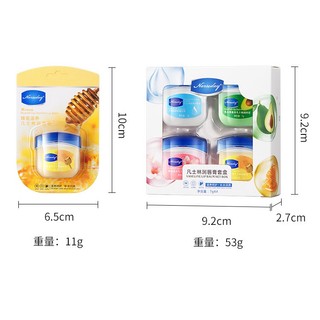 Set 4 Son Sáp Dưỡng Môi Và Chăm Sóc Da