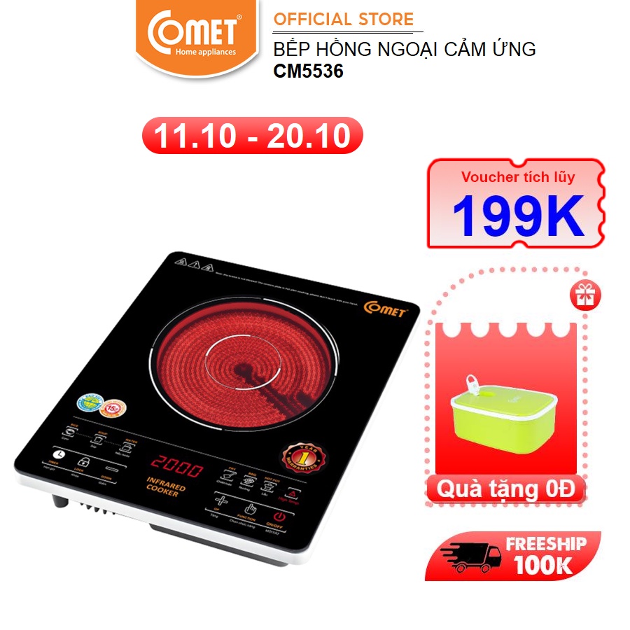 Bếp hồng ngoại Comet CM5536