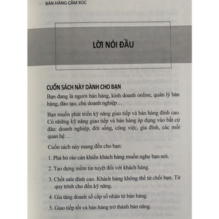 Sách- Bán Hàng Cảm Xúc