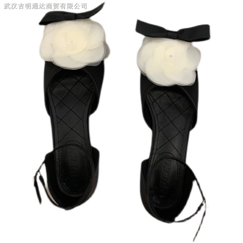 ♟Giày Sandal Đế Bệt Thời Trang Mùa Xuân Pháp 2022 Dành Cho Nữ