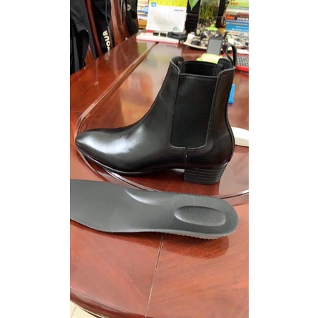 Giày boot tăng cao 10cm da bò 100% bảo hành 12 tháng
