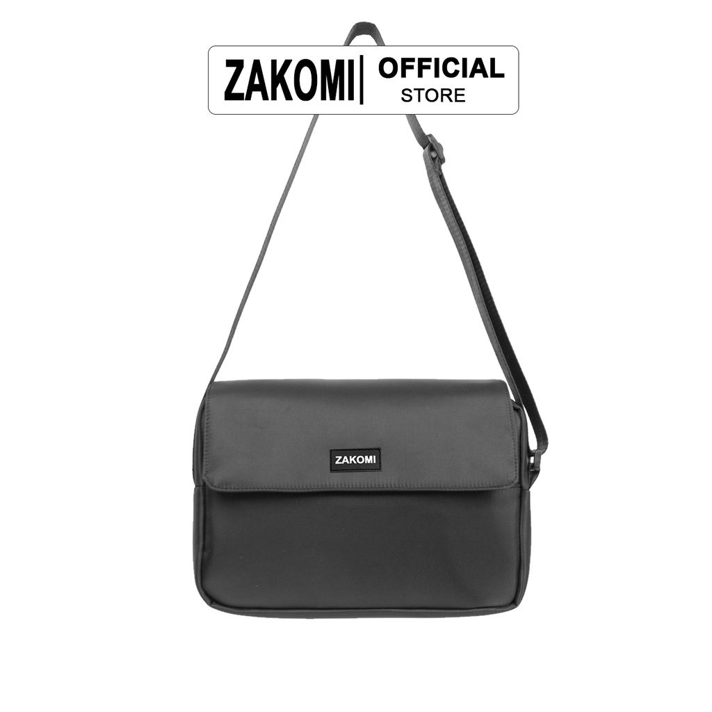 Túi đeo chéo messenger Zakomi ZMES01 vải chống nước chống sốc kích thước 28 x22 cm -  bảo hành 12 tháng