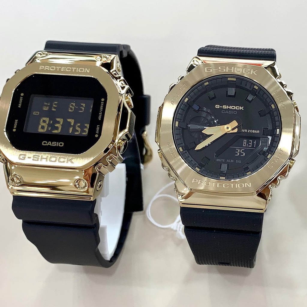 Đồng hồ Nam Dây Nhựa Casio G-Shock GM-5600G-9D chính hãng bảo hành 5 năm Pin trọn đời