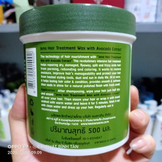 Ủ tóc Jena bơ - Ủ tóc bơ Jena 500ml