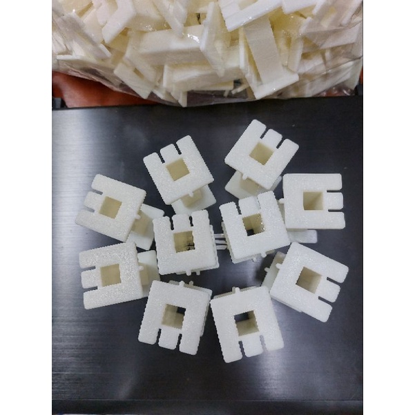 Combo 10 lõi nhựa ABS dài đại trắng  quấn cuộn cảm phân tần loa