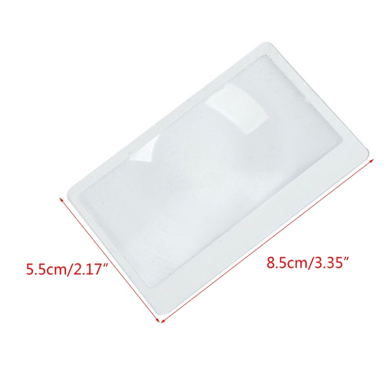 Kính Lúp Đọc Sách Phóng To 3X 3 3x2 2in Chất Lượng Cao