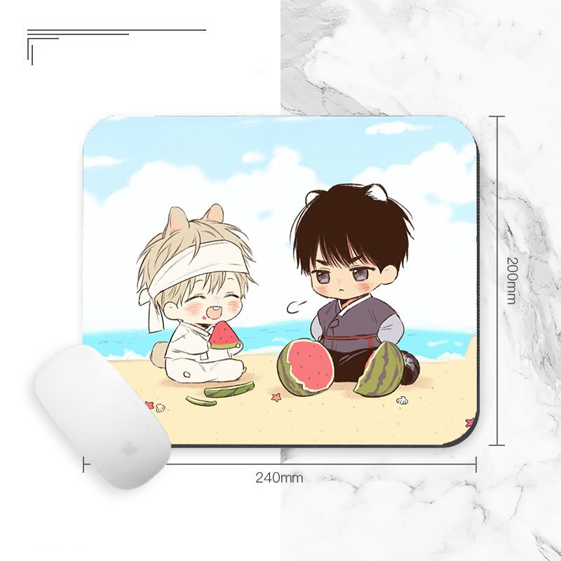 Miếng lót chuột IN HÌNH NO LOVE ZONE ver CHIBI boylove manhwa anime chibi tiện lợi xinh xắn