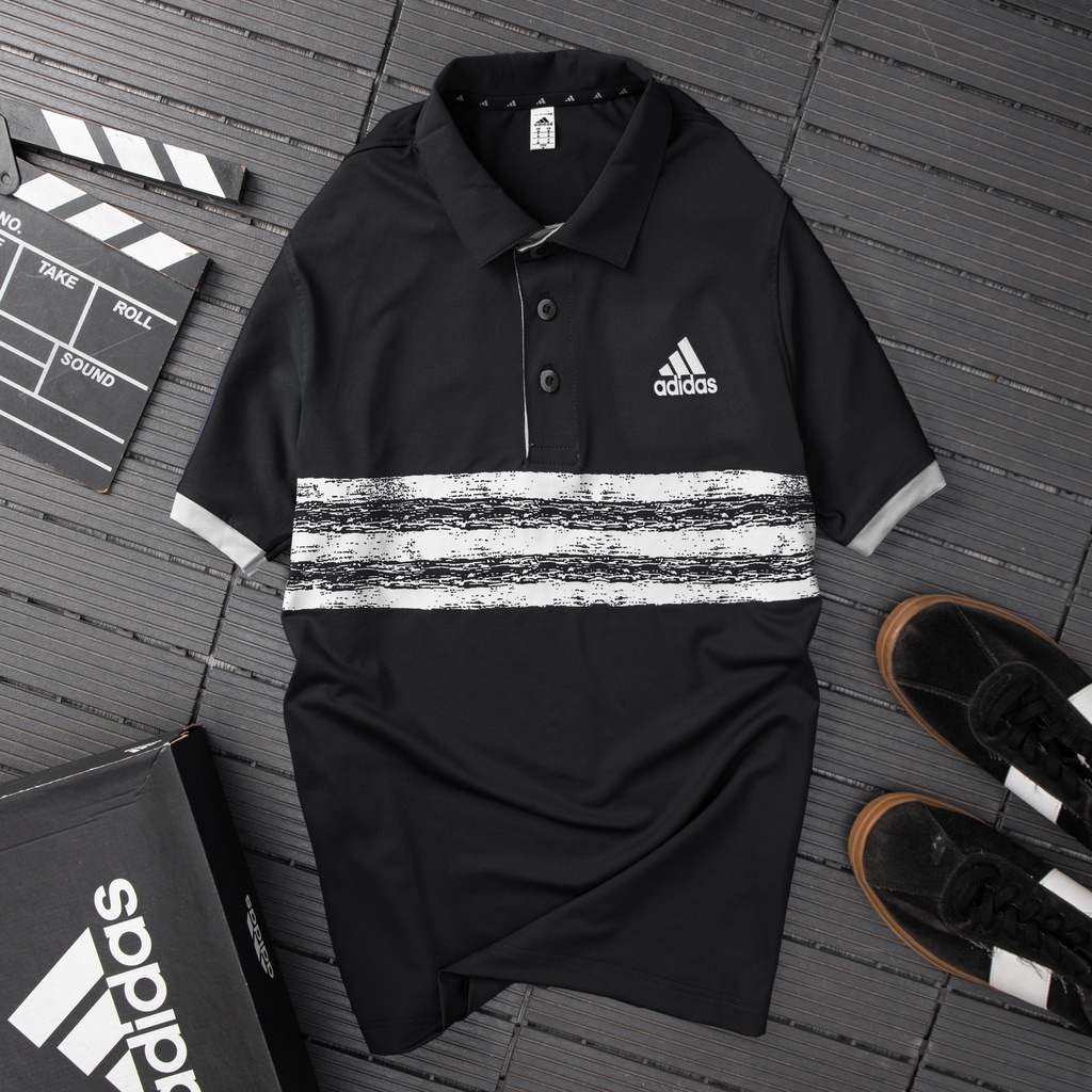 (FREE SHIP)_ ÁO THUN NAM CỔ TRỤ THỂ THAO ,CHẤT POLY CO GIÃN