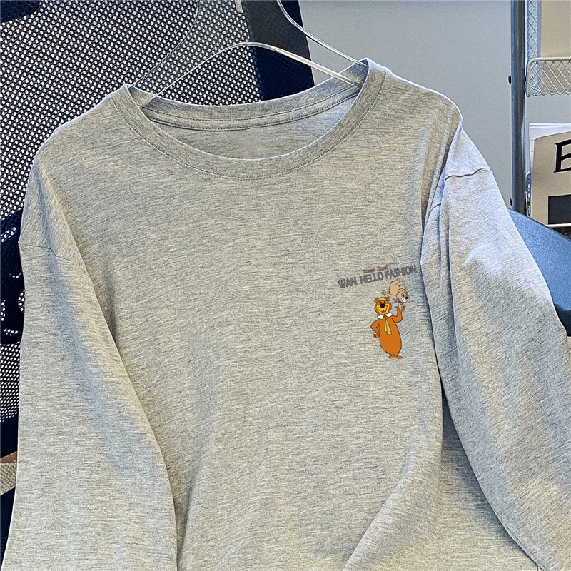 NRVP Áo Thun Nữ Dài Tay Thời Trang Hàn Quốc 2023