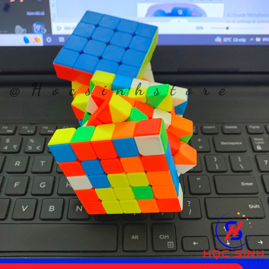 Rubik 5x5 ZhiLeYi Cao Cấp 5 Tầng Không Viền Xoay Trơn, Mượt, Nhẹ