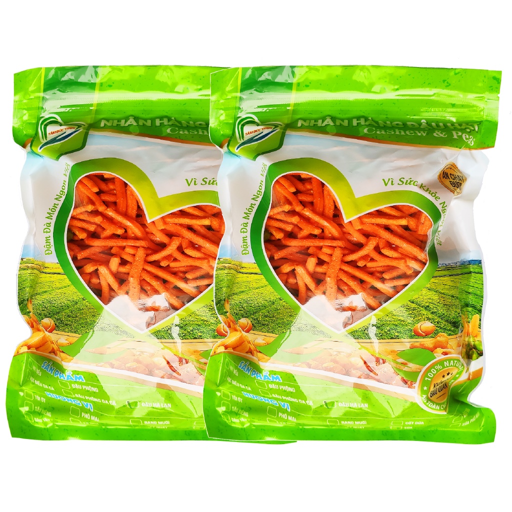 Combo 2 Túi Bim Bim Que Hà Lan Tâm Đức Thiện 2 Túi x 335GR