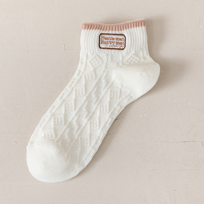 Vớ Cotton Cổ Thấp Họa Tiết Hoạt Hình Phong Cách Nhật Bản Thời Trang Mùa Hè Xinh Xắn