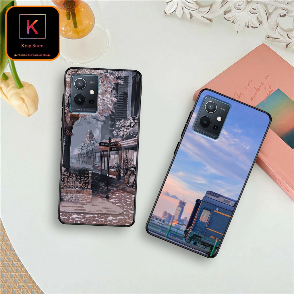 Ốp lưng Vivo T1x - Vivo T1 5G - Ốp in hình Phong cảnh ban đêm - Chất liệu TPU cao cấp