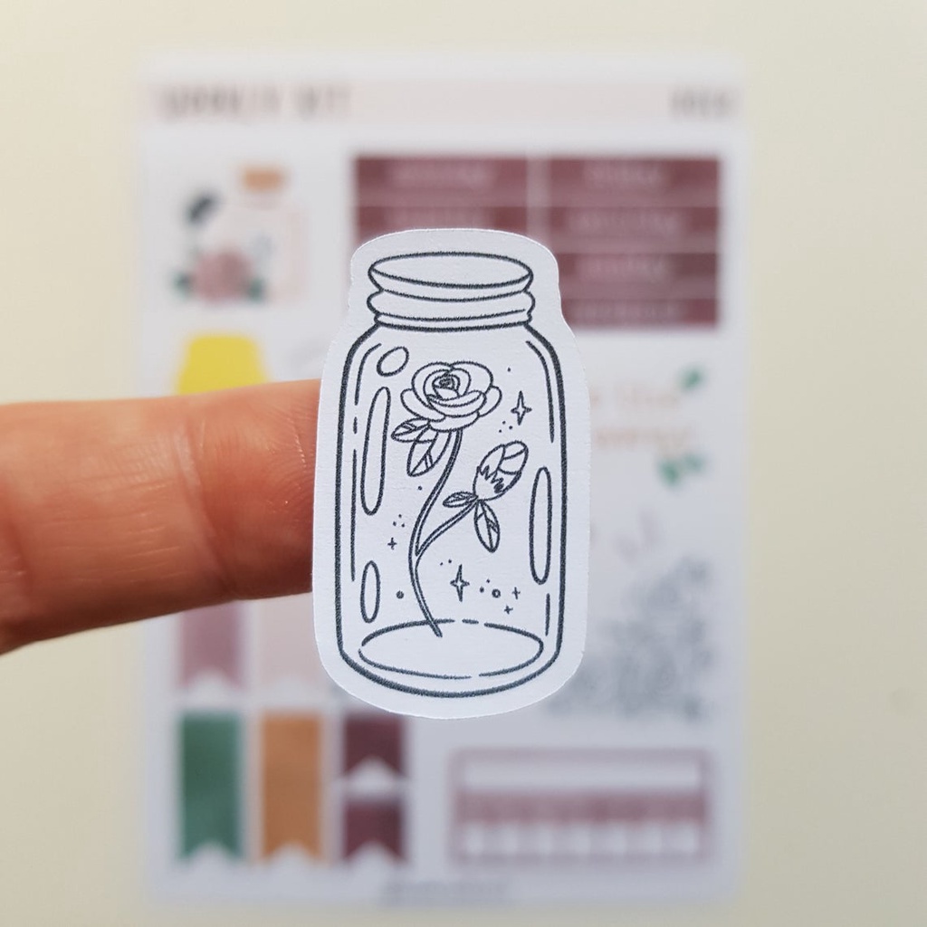 Sticker Sheet Chủ Đề : Weekly Kit - Chuyên dán sổ ⭐ Bullet Journal Stickers, Sticker Kế Hoạch Tuần, Sticker Nhật Ký