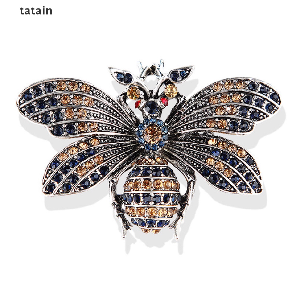 Ghim Cài Áo Hình Chú Ong Đính Đá Pha Lê Sang Trọng