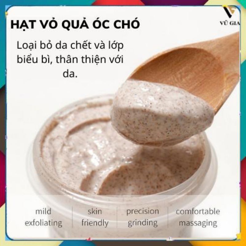 Tẩy da chết bơ dùng cho mặt nội địa trung