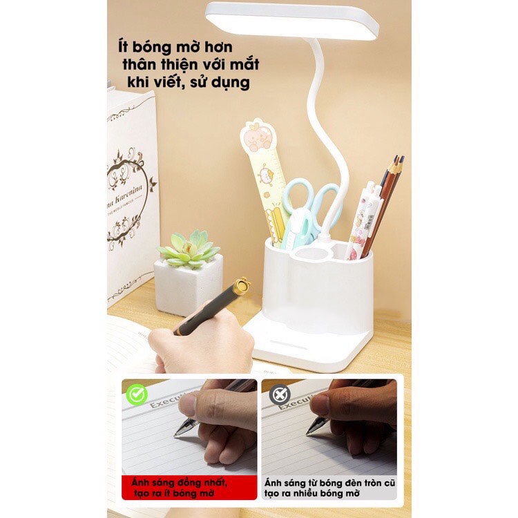 Đèn bàn học đọc sách TLDL - PYE bảo vệ mắt, 3 chế độ ánh sáng biến thiên