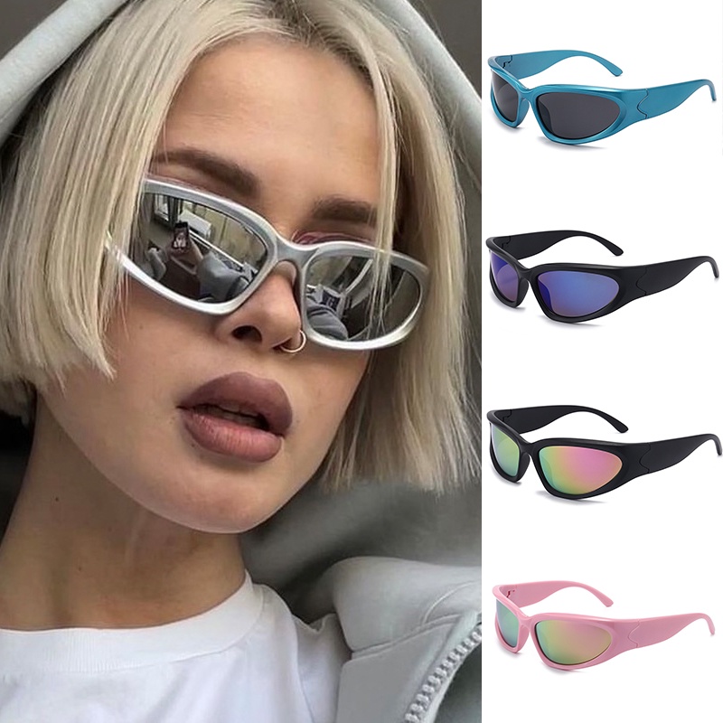 Kính Mát Y2k Chống Tia UV400 Thời Trang