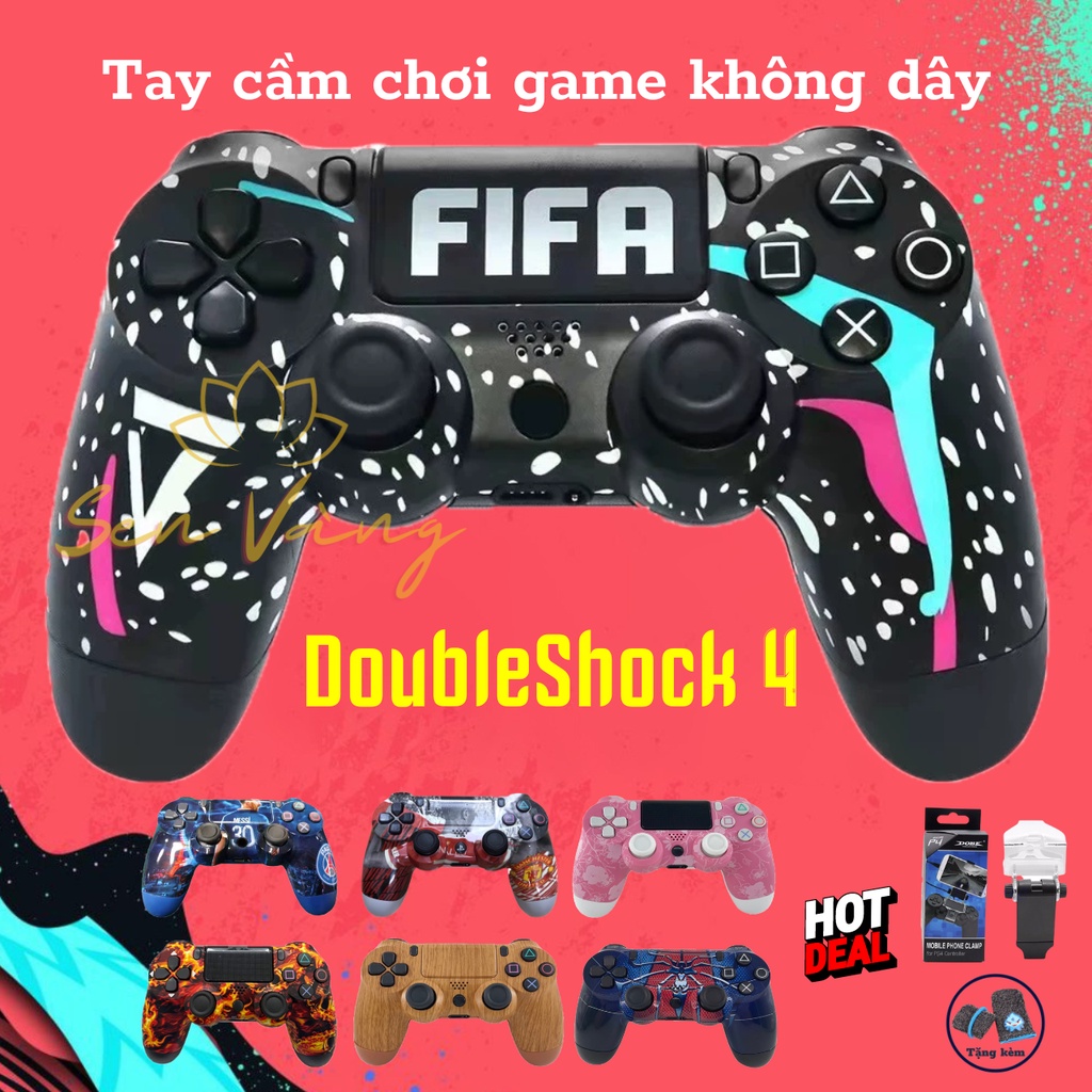 Tay cầm fifa 4 có dây cho PC laptop , kết nối điện thoại có rung đa chức năng bảo hành 12 tháng