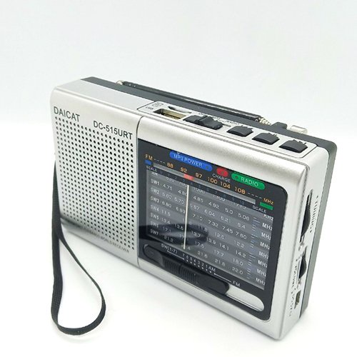 -Đài Radio Fm-Am-Usb-Thẻ Nhớ-