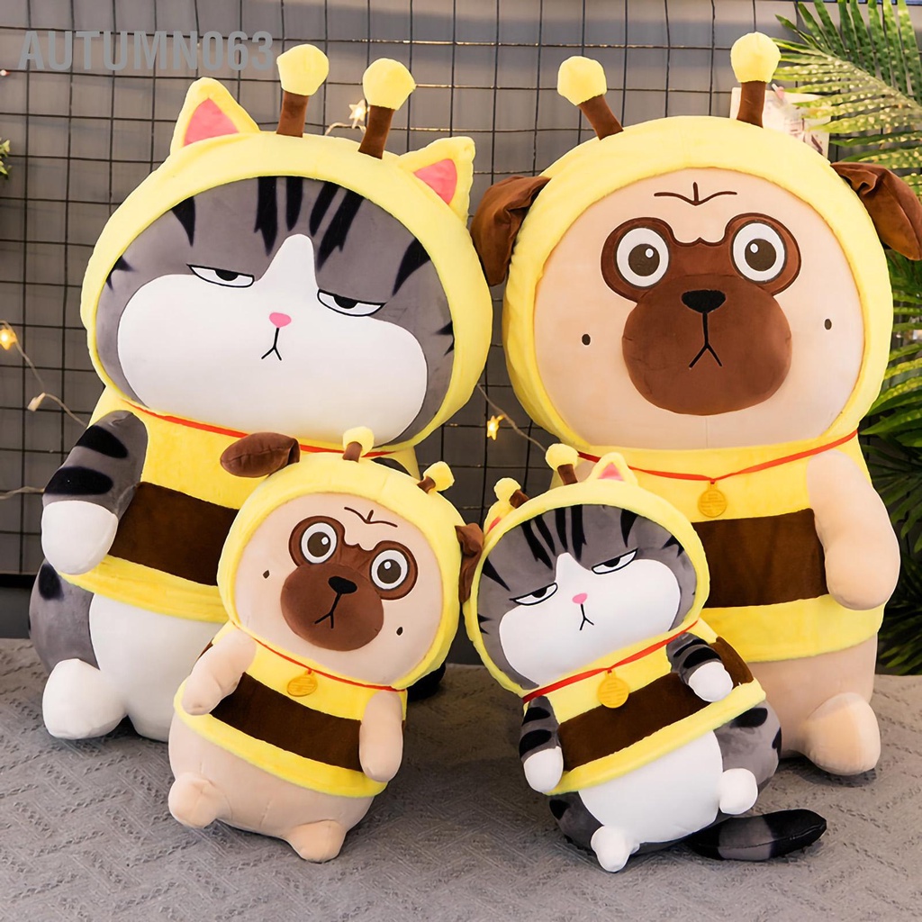 40/55cm Động vật hoạt hình Đồ chơi sang trọng Mềm mại Thoải mái Hình dạng đáng yêu Búp bê nhồi bông cho trẻ em Món quà bé trai cô gái Autumn063