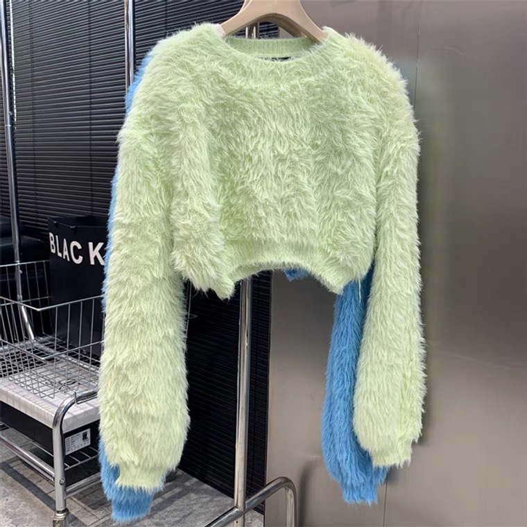 Áo Len Lông Bo Chun LSEOUL L0137 Chất Dày Dặn Mềm Mại Nữ Tính