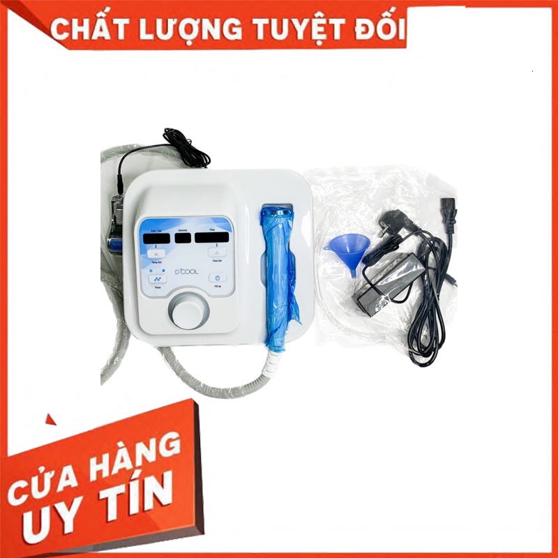 Máy D-cool, máy điện di nóng lạnh, chuẩn hàng loại 1 có kẹp tiếp âm