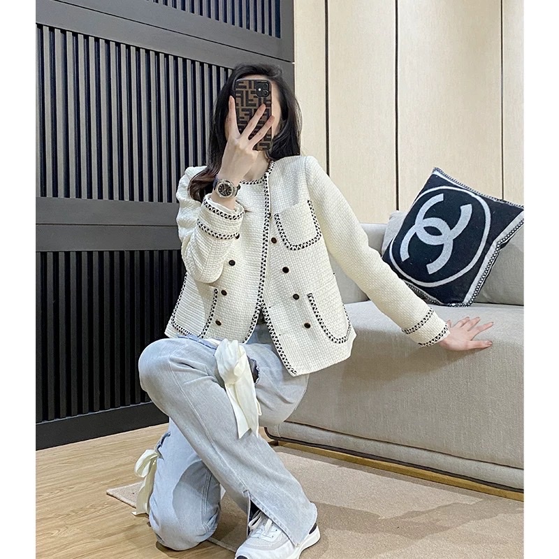 Set Dạ Tweed Cao Cấp Phong Cách Hàn Quốc - Ellie Dress