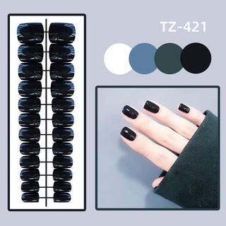 móng tay giả nailbox 24 móng mã TZ ( tặng kèm keo dán )