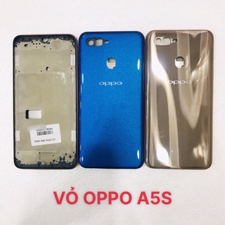 Vỏ bộ oppo a5s- lưng bộ oppo a5s - nắp pin bộ oppo a5s - oppo a5s