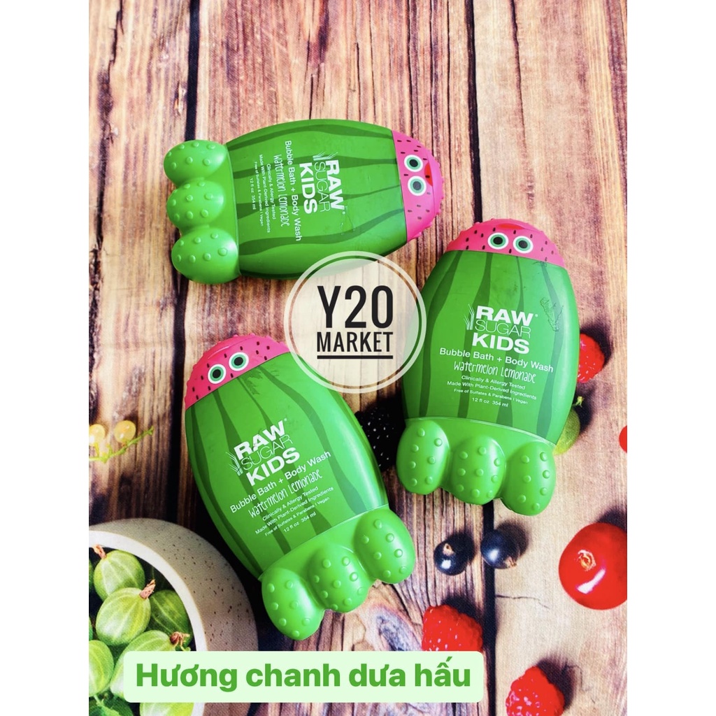 SỮA TẮM RAW SUGAR KIDS MỸ