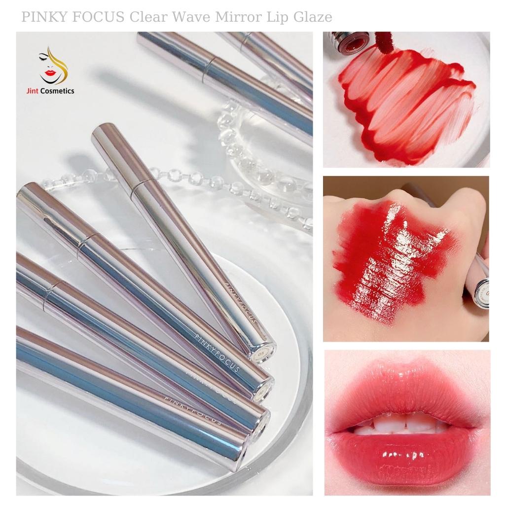 Son bóng PINKY FOCUS nhiều màu căng bóng siêu xinh - son bóng JINT