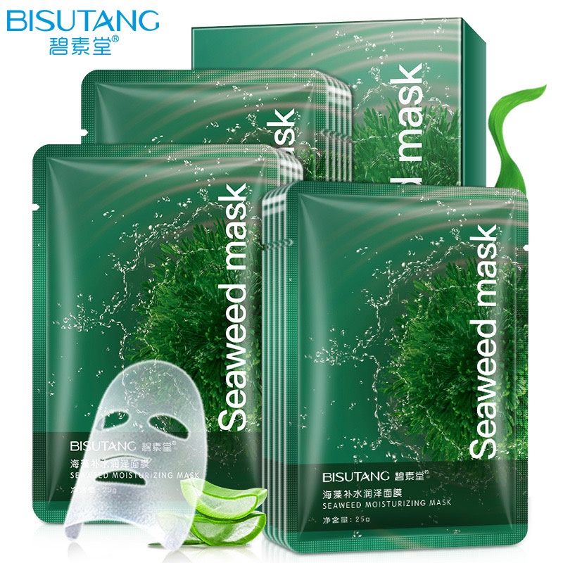 Mặt nạ giấy rong biển dưỡng da SeaWeed Mask BISUTANG
