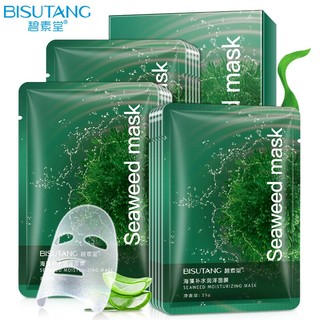 Mặt nạ giấy rong biển dưỡng da seaweed mask bisutang