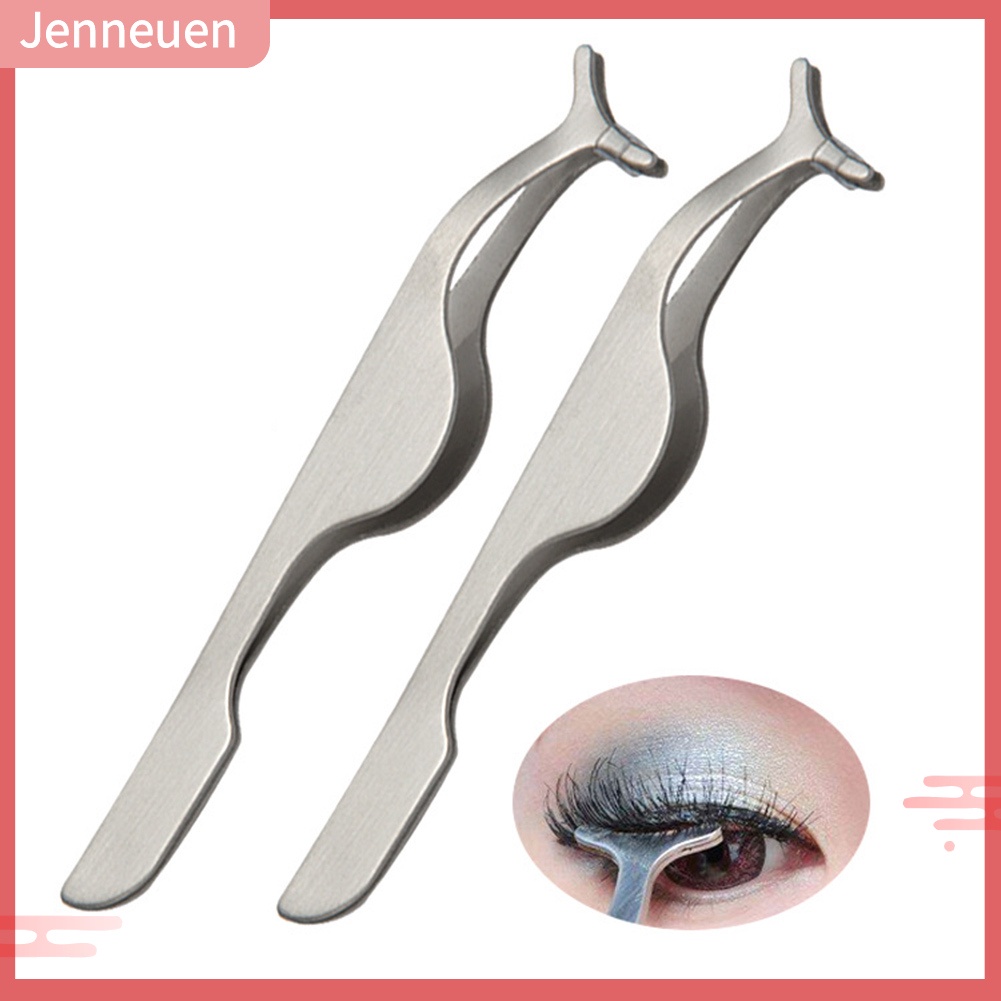 Nhíp Gắn Mi Giả Bằng Thép Không Gỉ Tiện Dụng