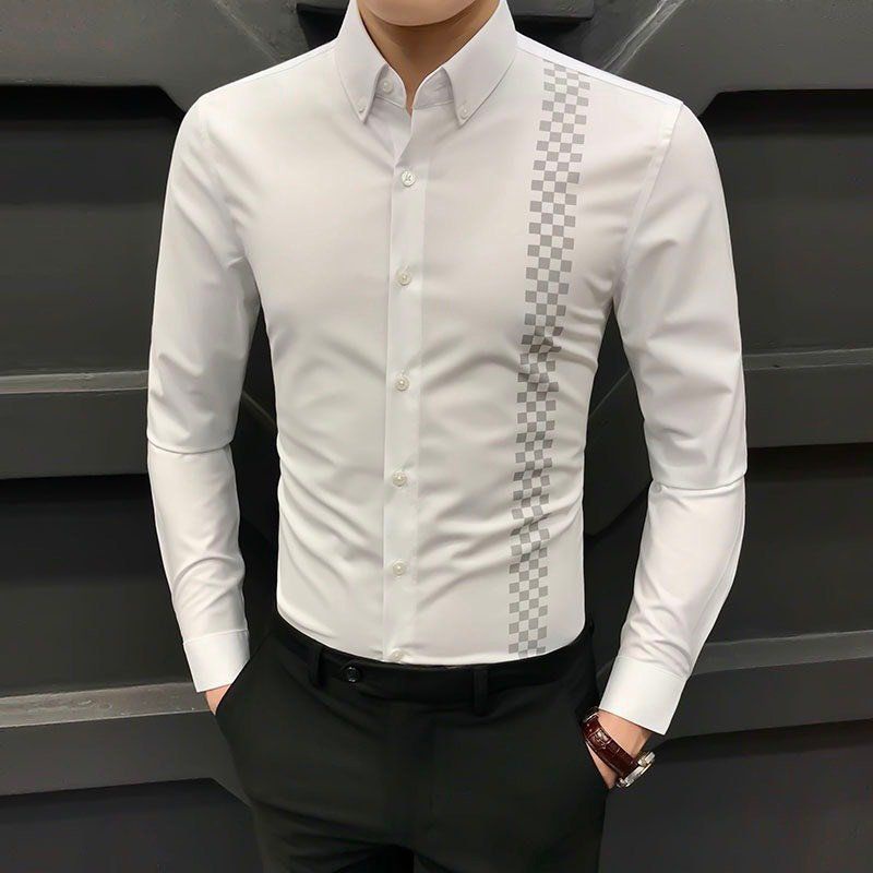 áo sơ mi nam ôm body hàn quốc