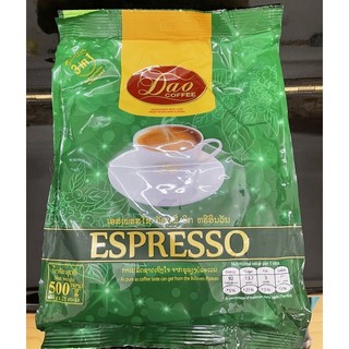 Dao Coffee, 3in1 ESPRESSO (màu xanh lá), 500g (25 gói)