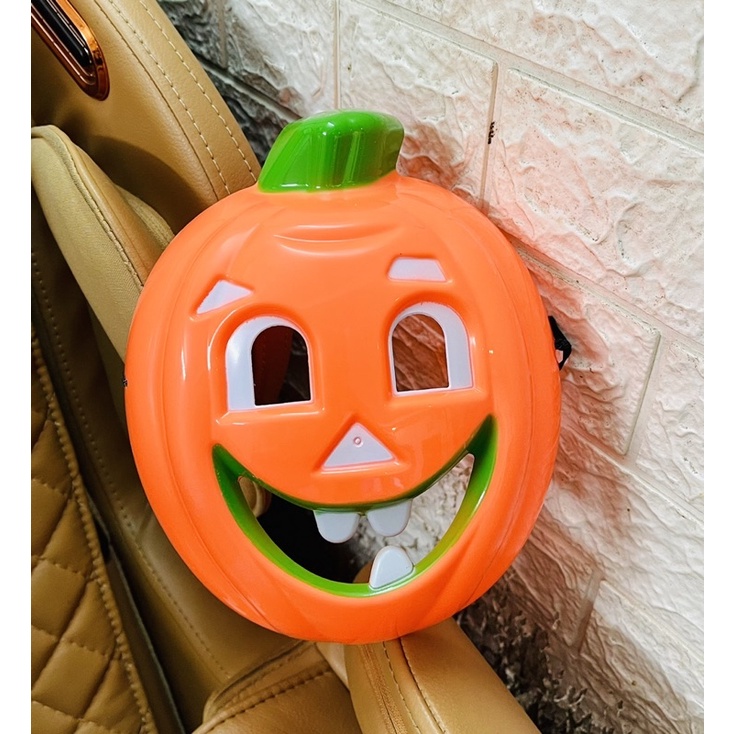Mặt nạ bí Ngô đèn hoá trang cosplay haloween