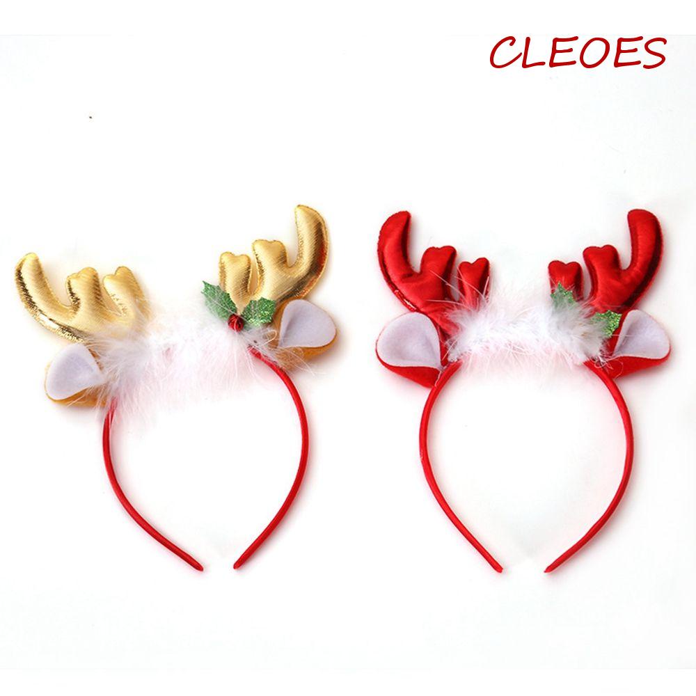 Băng Đô Cài Tóc Mềm Đính Chuông Giáng Sinh Vui Nhộn