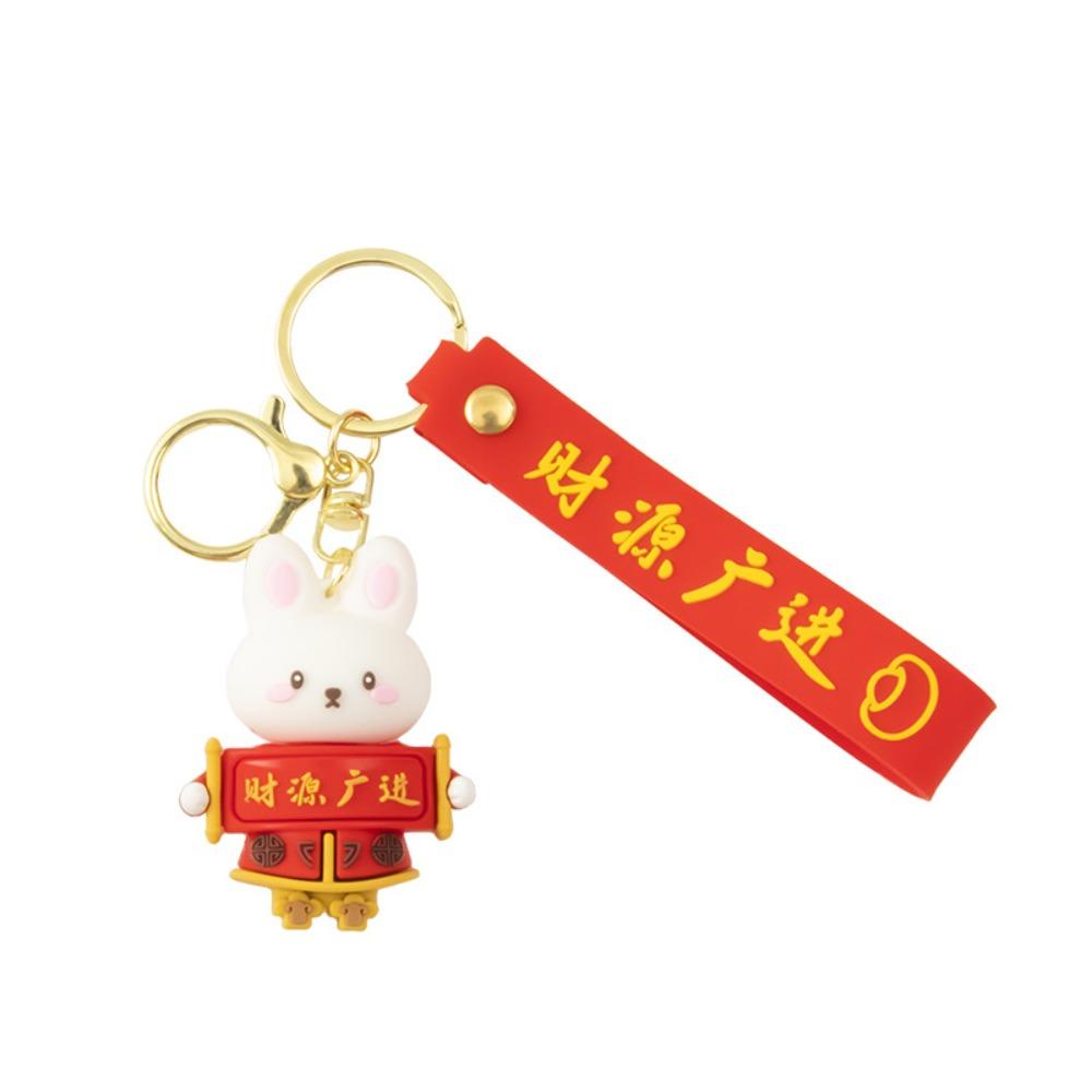 Móc Khóa Hình Thỏ Dễ Thương Cho Nữ