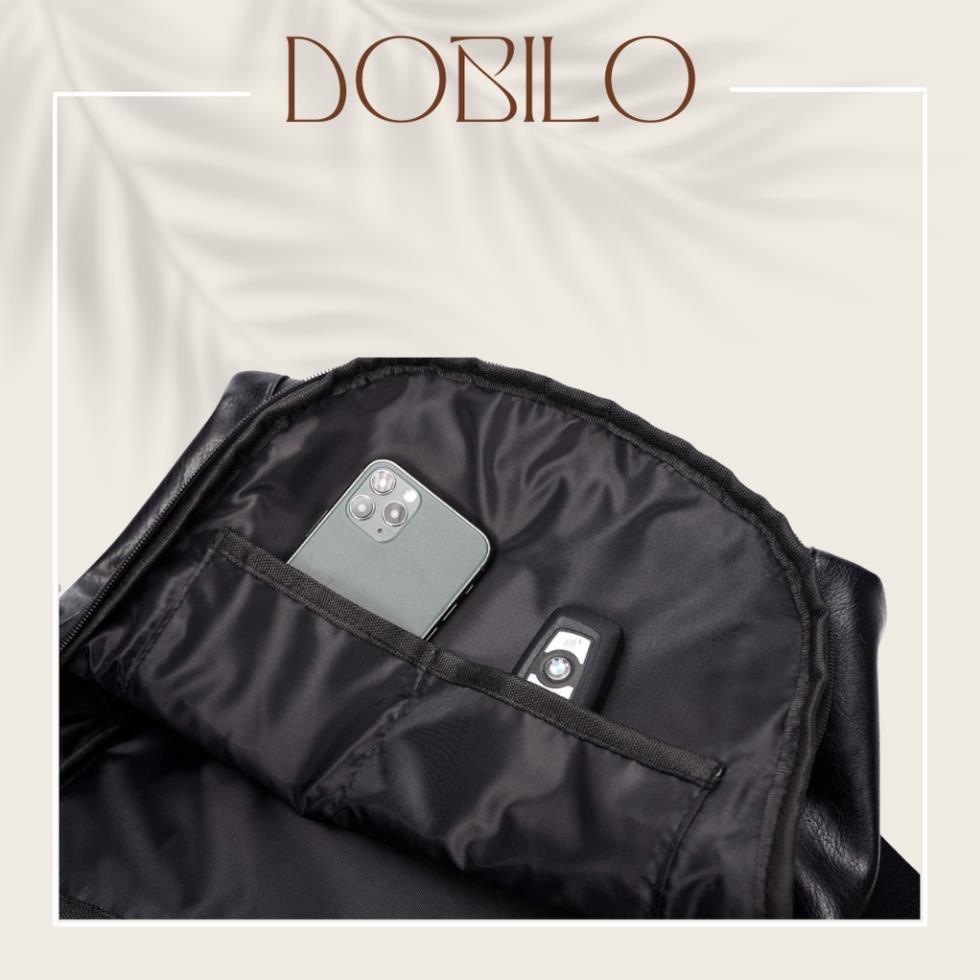 Balo Da Dobilo Unisex Chống Thấm Nước, Vừa Laptop 14 inch - BG14