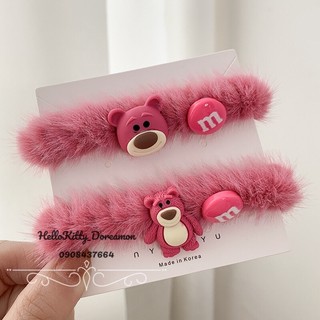 Cột tóc và kẹp gấu dâu Lotso