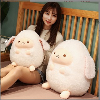 Gấu bông cừu trắng 35cm - 45cm - gấu shop