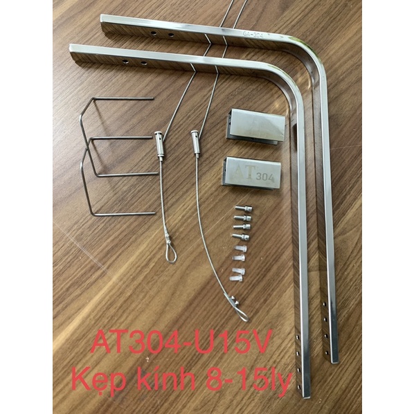 Chân Treo Đèn Inox 304 Bóng Kính